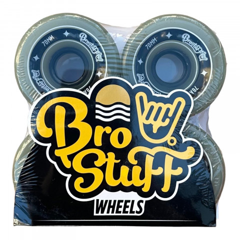 Колеса для скейтборда Bro Stuff 78A - Pro Grey 70мм Колеса для скейтборда Bro Stuff 78A - Pro Grey 70мм