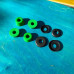 Амортизаторы для скейтборда Bro Stuff - Medium Green