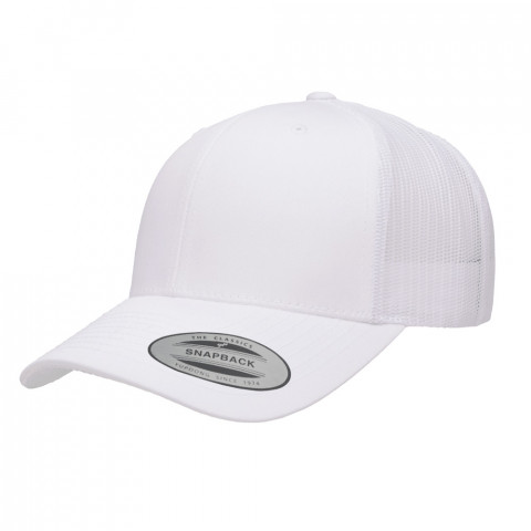 Кепка FlexFit 6606 Retro Trucker - White Кепка FlexFit 6606 Retro Trucker - White