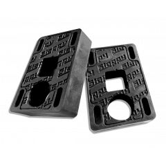 Подкладки для скейтборда Slappy Big Blocks Black 3/4"